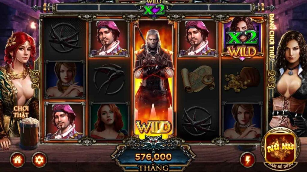 Slot game The Witcher tại K8CC - Hướng dẫn tham gia